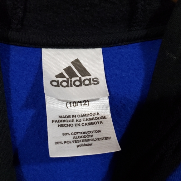 Adidas NWT hooded sweatshirt with large logo - Picture 3 of 6